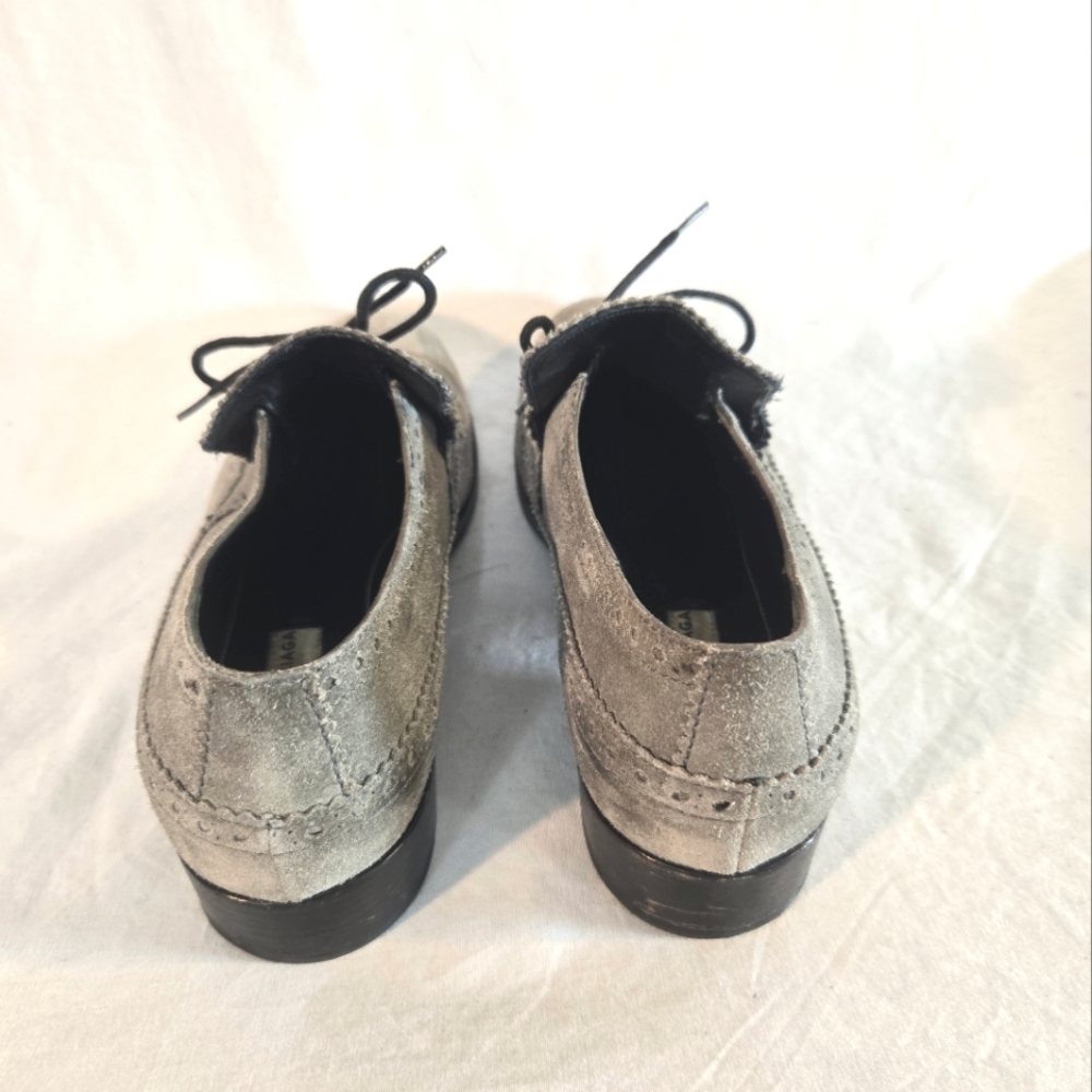 Balenciaga Women's Size 39 Gray Suede Shoes - Picture 5 of 10